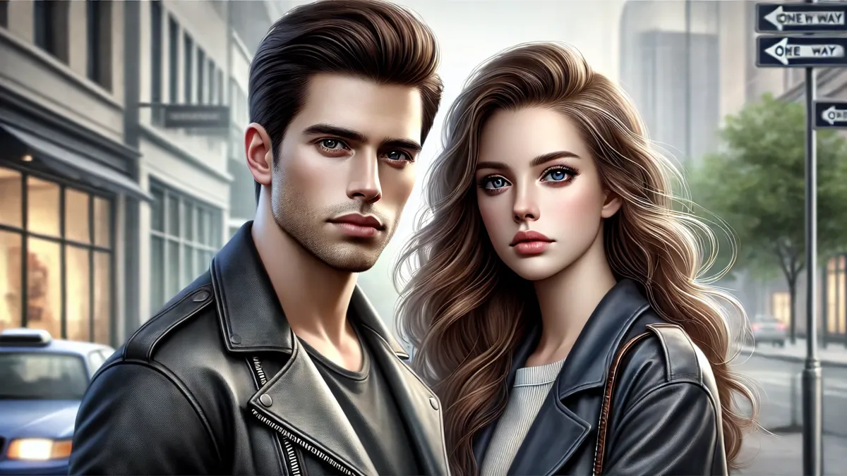 Review The Weight of Love Novel Camryn Storm and Xavion Jacobson The man has sharp features, short dark hair, and a confident expression, wearing a leather jacket. The woman has long wavy hair, soft facial features, and a thoughtful look, dressed in a casual yet elegant outfit.